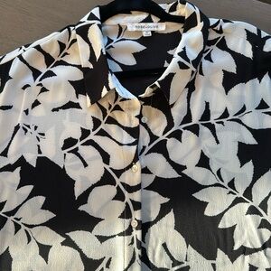 Rose + Olive camp style blouse